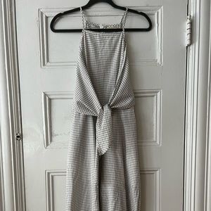 Plaid Jumpsuit NWT